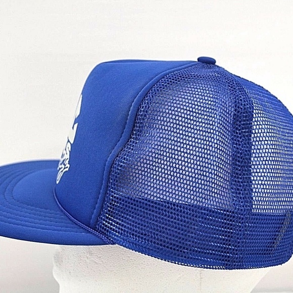 Mac Tools Racing Light Blue Baseball Cap Snap Back - Picture 3 of 5